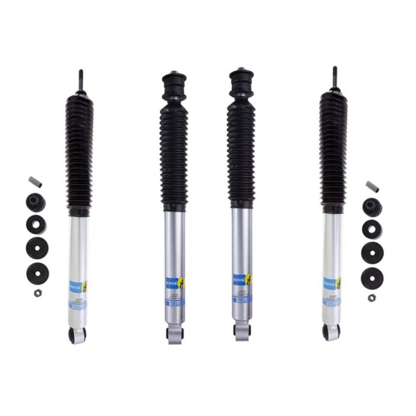 14-'18 Ram 2500 4WD Bilstein 5100 2-2.5" Front & 0-1" Rear Lift Kit Shocks