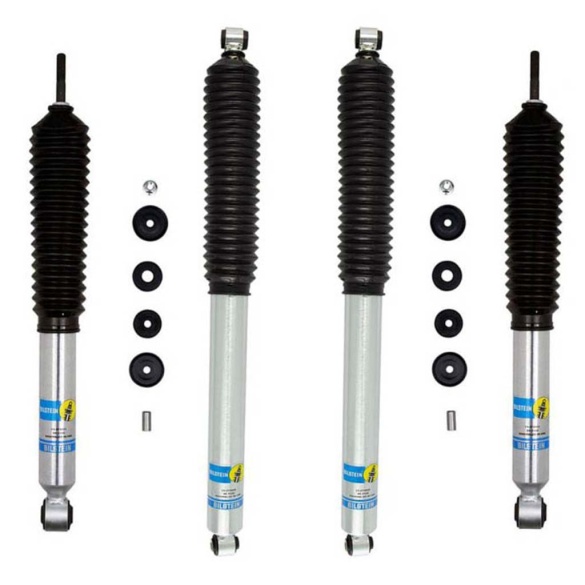 17-'22 Ford F-250 Super Duty 4WD Bilstein 5100 2-2.25" Front & 0-1" Rear Lift Kit Shocks