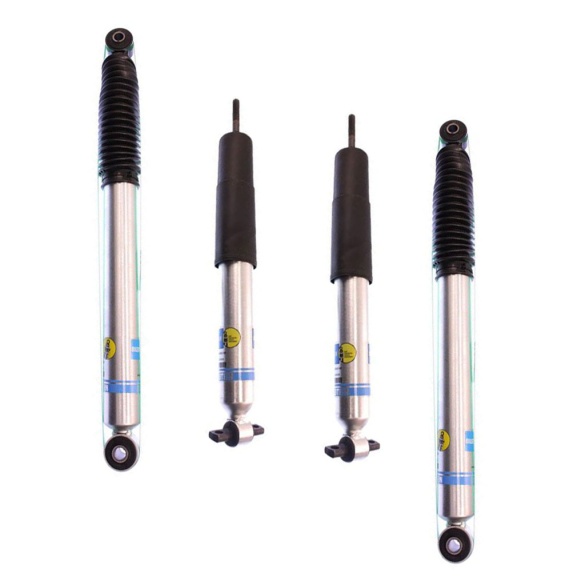 99-'06 Chevy Silverado 1500 4WD Bilstein 5100 2-2.5" Front & 0-1" Rear Lift Kit Shocks