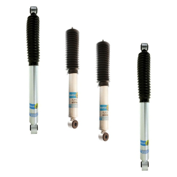 99-'10 GMC Sierra 3500HD 4WD/2WD Bilstein 5100 2-2.5" Front & 0-1" Rear Lift Kit Shocks