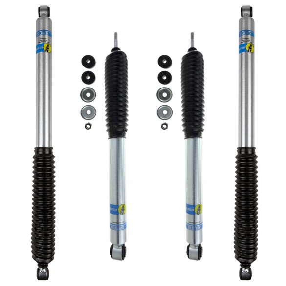 03-'12 Dodge Ram 3500 4WD Bilstein 5100 0-2.5" Front & 0-1" Rear Lift Kit Shocks