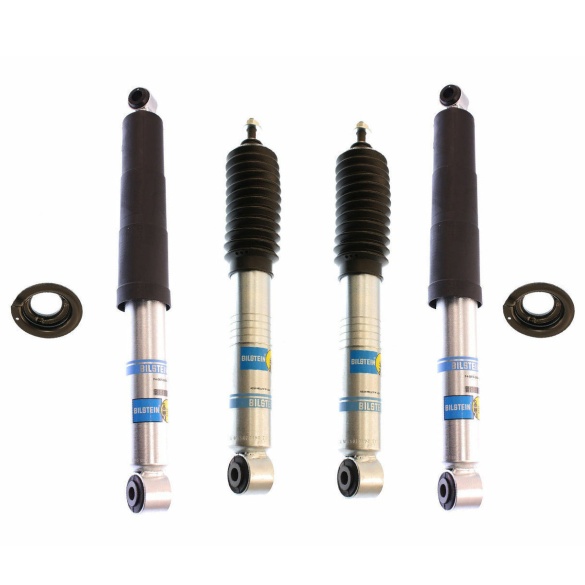 05-'21 Nissan Frontier 4WD/2WD Bilstein 5100 0-2″ Front & 0-1" Rear Lift Kit Shocks