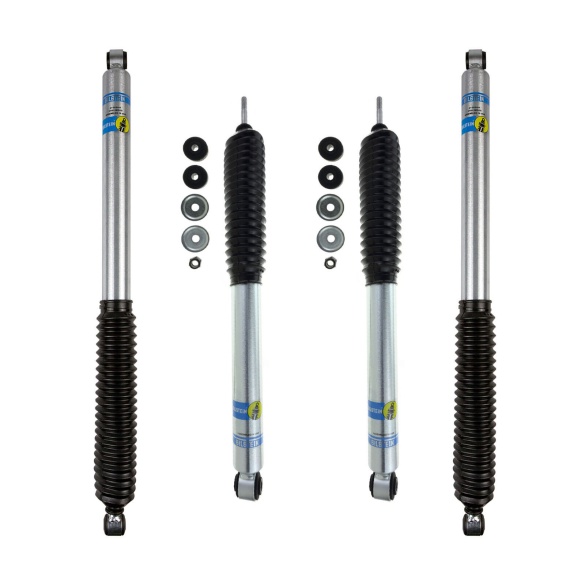 80-'96 Ford F-150 4WD/2WD Bilstein 5100 4″ Front & 2" Rear Lift Kit Shocks