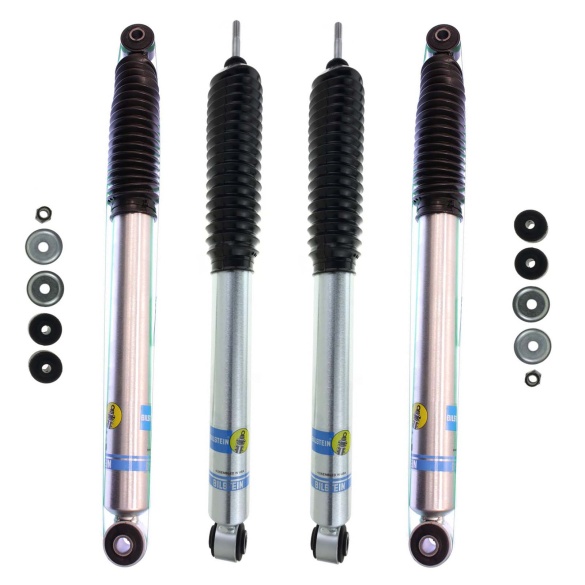 06-'08 Dodge Ram 1500 Mega Cab 4WD Bilstein 5100 0-2.5" Front & 0-1" Rear Lift Kit Shocks