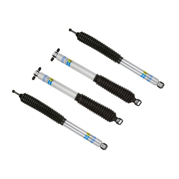 07-'18 Jeep Wrangler JK 4WD/2WD Bilstein 5100 1.5-3" Front & 2" Rear Lift Kit Shocks