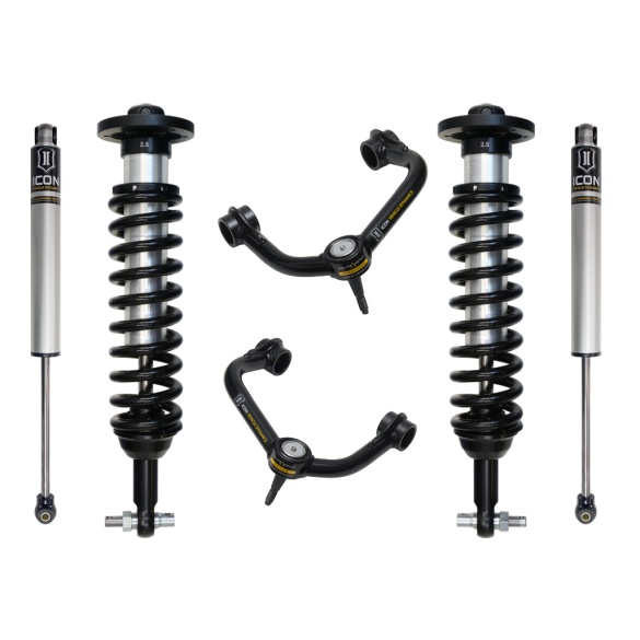 ICON K93122T 2021 Ford F150 2Wd 0-3" Lift Stage 2 Suspension System With Tubular Uca Front and Rear