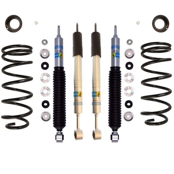 10-'23 Toyota 4Runner 4WD Bilstein 5100 0-2.5" Front & 1-2" Rear Lift Kit Shocks plus Rear Coil Springs