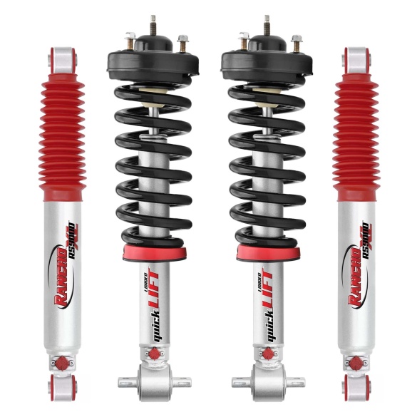 15-'20 Ford F-150 4WD Rancho RS9000 XL 2" quickLIFT Front and Rear Leveling Kit