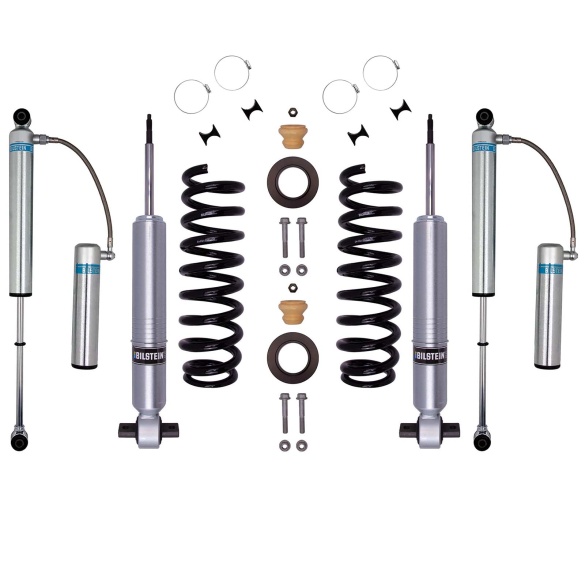 21-’23 Ford F-150 4WD Bilstein 6112/5160 0-2.5″ Front & 0-2″ Rear Lift Kit Shocks