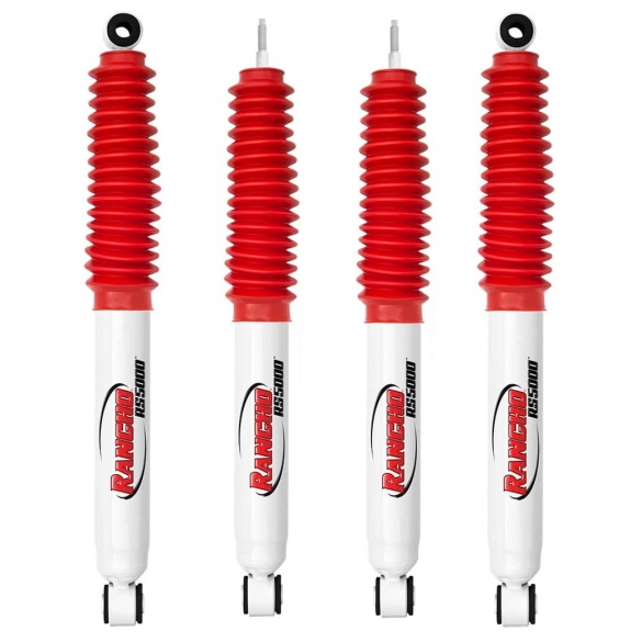 03-'13 Dodge Ram 2500 4WD Rancho RS5000X Front and Rear Shocks Set Kit